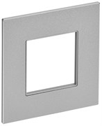 IEK SKANDY Металл Серебряный Рамка 1-ая SK-F31S SK-M12-M-K23