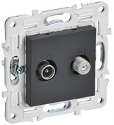 IEK SKANDY Титан Розетка двойная TV+SAT SK-A13T SK-AF20-O-K48