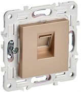 IEK SKANDY Песочный Розетка компьютерная RJ45 кат.5E SK-K01Sa SK-K10-1-K98