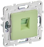 IEK SKANDY Мятный Розетка компьютерная RJ45 кат.6 SK-K02G SK-K10-2-K06