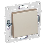 IEK SKANDY Песочный Выключатель 1-клавишный перекрестный 10А SK-V03Sa SK-V13-0-10-K98