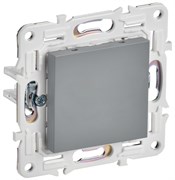 IEK SKANDY Серый Заглушка с суппортом SK-C01Gr SK-PL10-K03