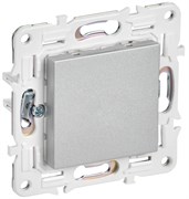 IEK SKANDY Серебряный Заглушка с суппортом SK-C01S SK-PL10-K23