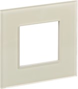 IEK SKANDY Стекло Бежевый Рамка 1-ая SK-F21B SK-M12-G-K10