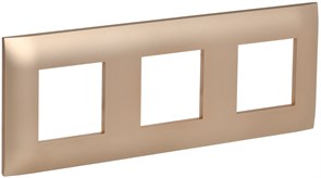 IEK SKANDY Песочный Рамка 3-ая SK-F03Sa SK-M32-K98