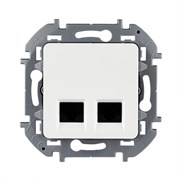 Legrand Inspiria белый двойная розетка RJ 45 - категория 5e - UTP 673835