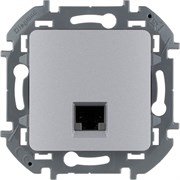 Legrand Inspiria алюминий информационная розетка RJ 45 - категория 6 - UTP 673832