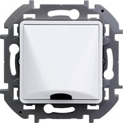 Legrand Inspiria белый вывод кабеля с зажимом для крепления 673890