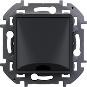 Legrand Inspiria антрацит вывод кабеля с зажимом для крепления 673893