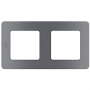 Legrand Inspiria дымчатый рамка - 2 поста 673947