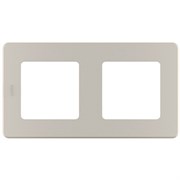 Legrand Inspiria шампань рамка - 2 поста 673948