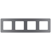 Legrand Inspiria дымчатый рамка - 4 поста 673967