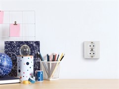 Legrand Inspiria белый розетка двойная с заземлением со шторками в сборе 16А 250В безвинтовые зажимы 673755