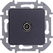 Розетка телевизионная оконечная TV Inspiria 10дБ 5-862мГц механизм антрацит Leg 673873 pe555877