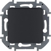 Переключатель перекрестный 1-кл. Inspiria 10А IP20 250В 10AX винтов. клеммы механизм антрацит Leg 673683 pe677399