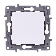 Legrand Переключатель перекрёстный одноклавишный - Etika - 10АХ 250В винтовые зажимы - белый 672249