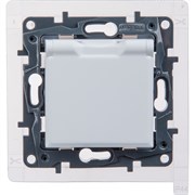 Legrand Etika Белый Розетка 2К+З IP44 672226