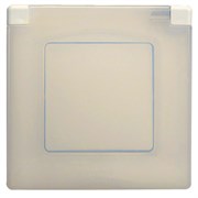 Legrand Etika слоновая кость рамка 1-ая IP44 672560