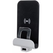 Legrand Etika Слоновая кость Беспроводное зарядное устройство Qi 1А с дополнительным разьемом USB A 5В 2,4А 672337