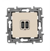 Legrand ETIKA белая зарядка USB C-C 672235