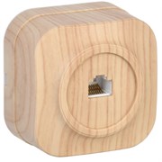 IEK GLORY РК10-ХС Розет. 1-ая комп. о/у GLORY сосна EKH10-K34