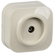 IEK GLORY РТВ20-ХК Розет. 1-ая телевиз. о/у GLORY крем. EAH10-K33