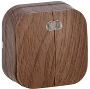 IEK GLORY ВС20-2-1-ХД Выключ. 2-кл. инд. о/у 10А GLORY дуб EVH21-K24-10