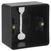 Niko Hydro Черный Рамка 1-ая (подъемная коробка) 761-83101