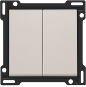 Niko Серый Клавиша двойная 102-61505