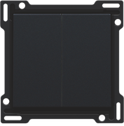 Niko Черный Клавиша двойная 161-61505