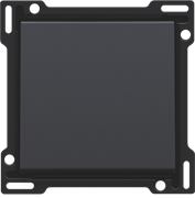 Niko Антрацит Клавиша одинарная 122-61105