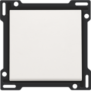 Niko Белый Клавиша одинарная 101-61105