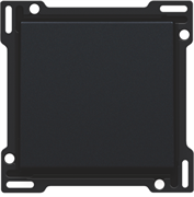 Niko Черный Накладка розетки со шт, с кр SO-584