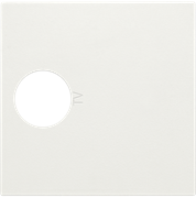 Niko Белый Накладка TV розетки 101-69101