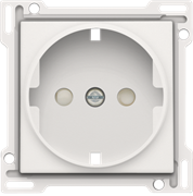 Niko Белый Накладка розетки с шт., с/з 101-66901