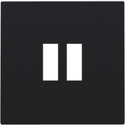 Niko Черный Накладка на USB-зарядку 161-68001