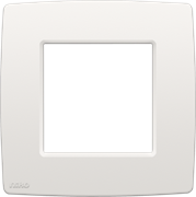 Niko Original Белый Рамка на 1 пост 101-76100