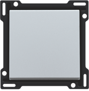 Niko Серебро Клавиша одинарная 121-61105