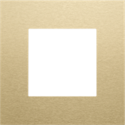 Niko Металл Золото Рамка на 1 пост 221-76100