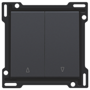 Niko Накладка на выключатель для жалюзи, антрацит 122-65914