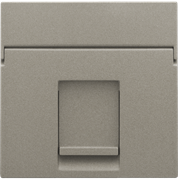 Niko Бронза Накладка на розетку RJ 123-65100