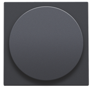 Niko Антрацит Накладка поворотного диммера 122-31003