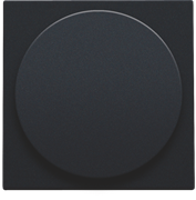 Niko Черный Накладка поворотного диммера 161-31003