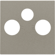 Niko Бронза Накладка TV/FM/SAT 123-69551