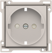 Niko Серый Накладка розетки с шт., с/з 102-66901