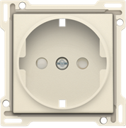 Niko Слоновая кость Накладка розетки с шт., с/з 100-66901