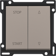 Niko Бронза Накладка на выключатель для жалюзи 123-65905