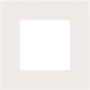 Niko Pure Металл Белая сталь Рамка на 1 пост 154-76100