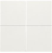 Niko Белый Клавиша двойная, HUE 101-00060