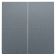 Niko Свинцово-серый Клавиша двойная, HUE 220-00060